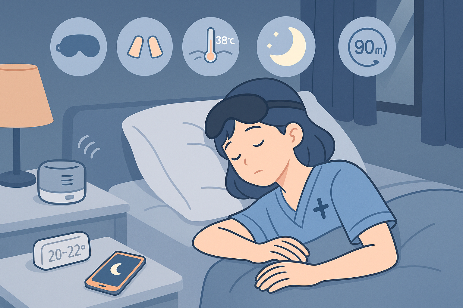 夜勤明けでも爆睡！看護師が実践する睡眠質アップの秘訣5選