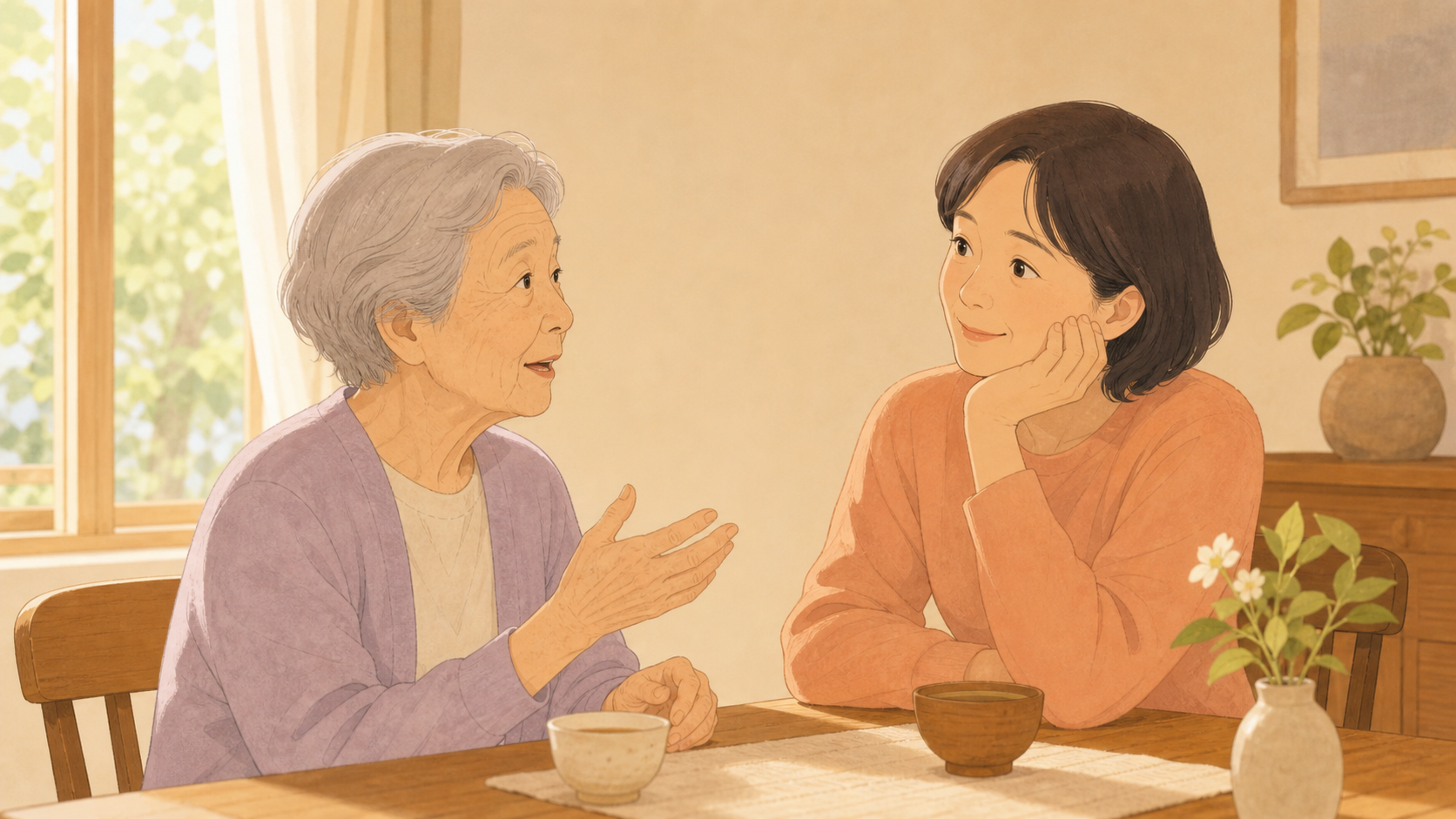 認知症で同じ話を繰り返すのはなぜ？イライラしない対応のコツ｜看護師が解説